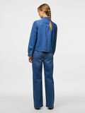 Pieces PCPAULA DENIM SHIRT, Medium Blue Denim, highres - 17154132_MediumBlueDenim_004.jpg