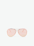 Pieces ROUND METAL SUNGLASSES, Gold Colour, highres - 17094401_GoldColour_666222_001.jpg