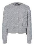 Pieces CARDIGAN A MAGLIA, Light Grey Melange, highres - 17160189_LightGreyMelange_001.jpg
