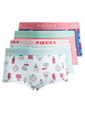 Pieces LOGO LADY BOXER, Bright White, highres - 17086526_BrightWhite_001.jpg