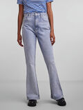 Pieces PCHOLLY FLARED JEANS, Light Blue Denim, highres - 17130417_LightBlueDenim_003.jpg