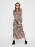 Pieces FLORAL-PRINT VISCOSE MIDI DRESS, Ash Rose, highres - 17104578_AshRose_768598_003.jpg