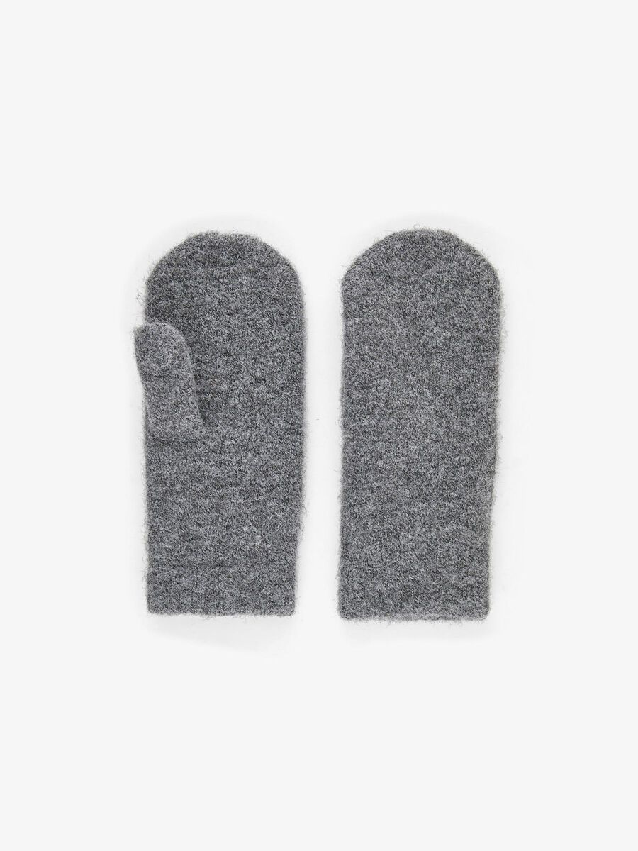 Pieces PCBERTA MITTENS, Medium Grey Melange, highres - 17105993_MediumGreyMelange_001.jpg