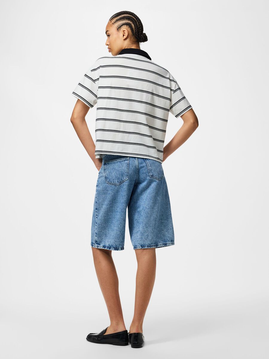 Product carousel image - PCSADIE POLO T-SHIRT, Cloud Dancer | 2