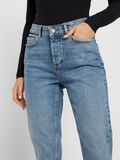 Pieces MID-WAIST CROPPED JEANS, Light Blue Denim, highres - 17100809_LightBlueDenim_006.jpg