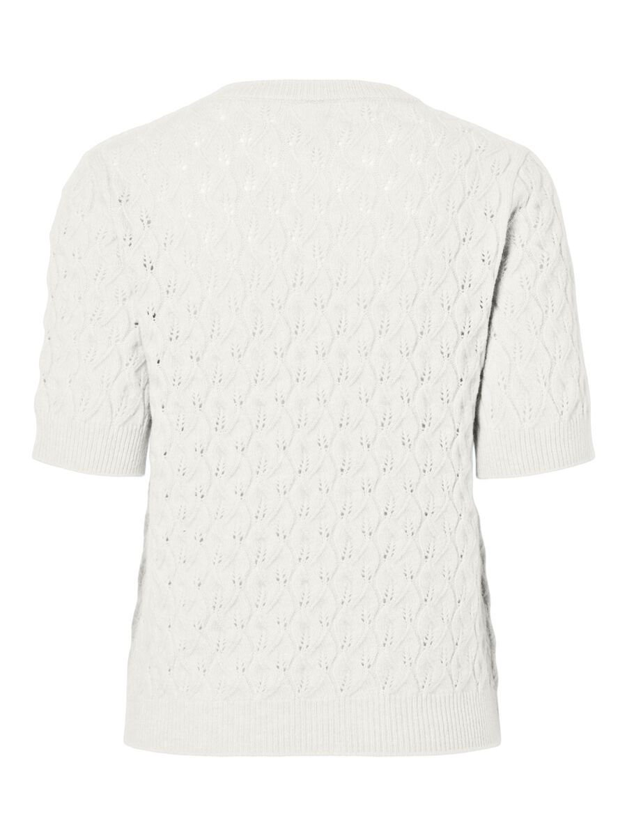 Carousel image - PCLELOU  KNITTED TOP, Cloud Dancer | 7