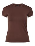 Pieces PCFYLLA NYLON T-SHIRT, Chicory Coffee, highres - 17157916_ChicoryCoffee_001.jpg