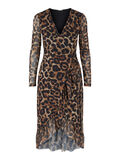 Pieces LEOPARD PRINT FRILL MIDI DRESS, Black, highres - 17111777_Black_827426_001.jpg