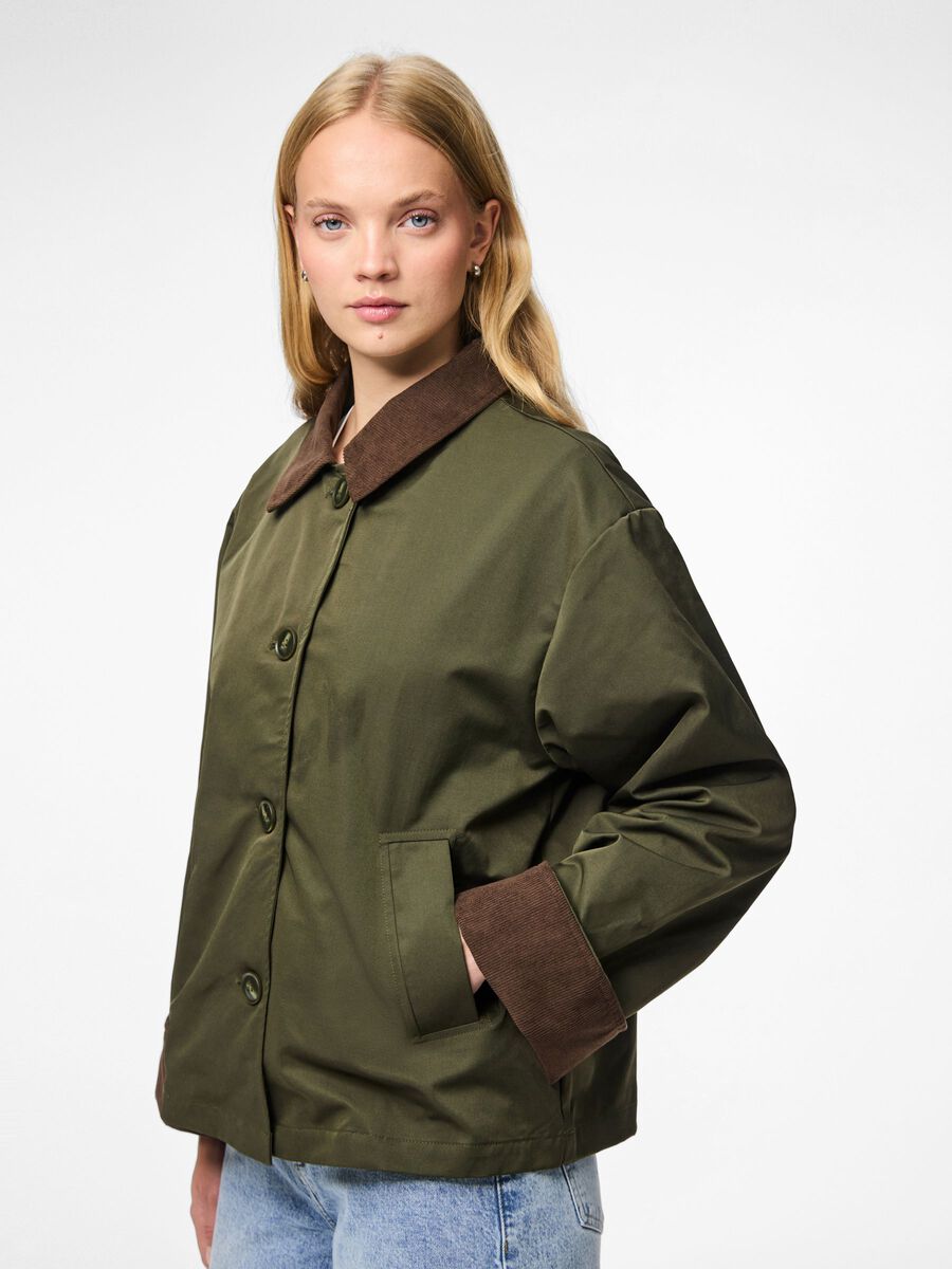 Product carousel image - PCJORMA JACKET, Forest Night | 1
