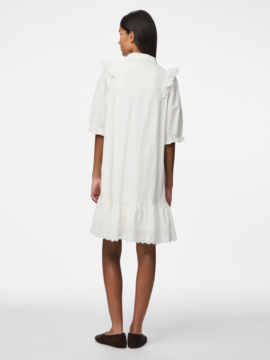 Pieces PCAGNETA MINI DRESS, Cloud Dancer, highres - 17148893_CloudDancer_004.jpg