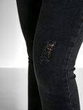 Pieces HIGH WAIST SKINNY FIT JEANS, Black, highres - 17087089_Black_008.jpg