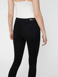 Pieces STAY BLACK CROPPED SKINNY FIT JEANS, Black Denim, highres - 17093299_BlackDenim_007.jpg