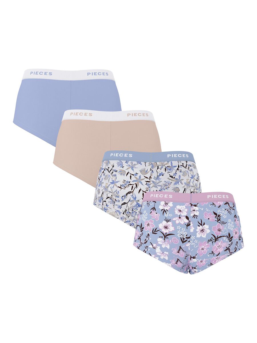 Product carousel image - PCLOGO - LOT DE 4 BOXER, Rose Dust | 2