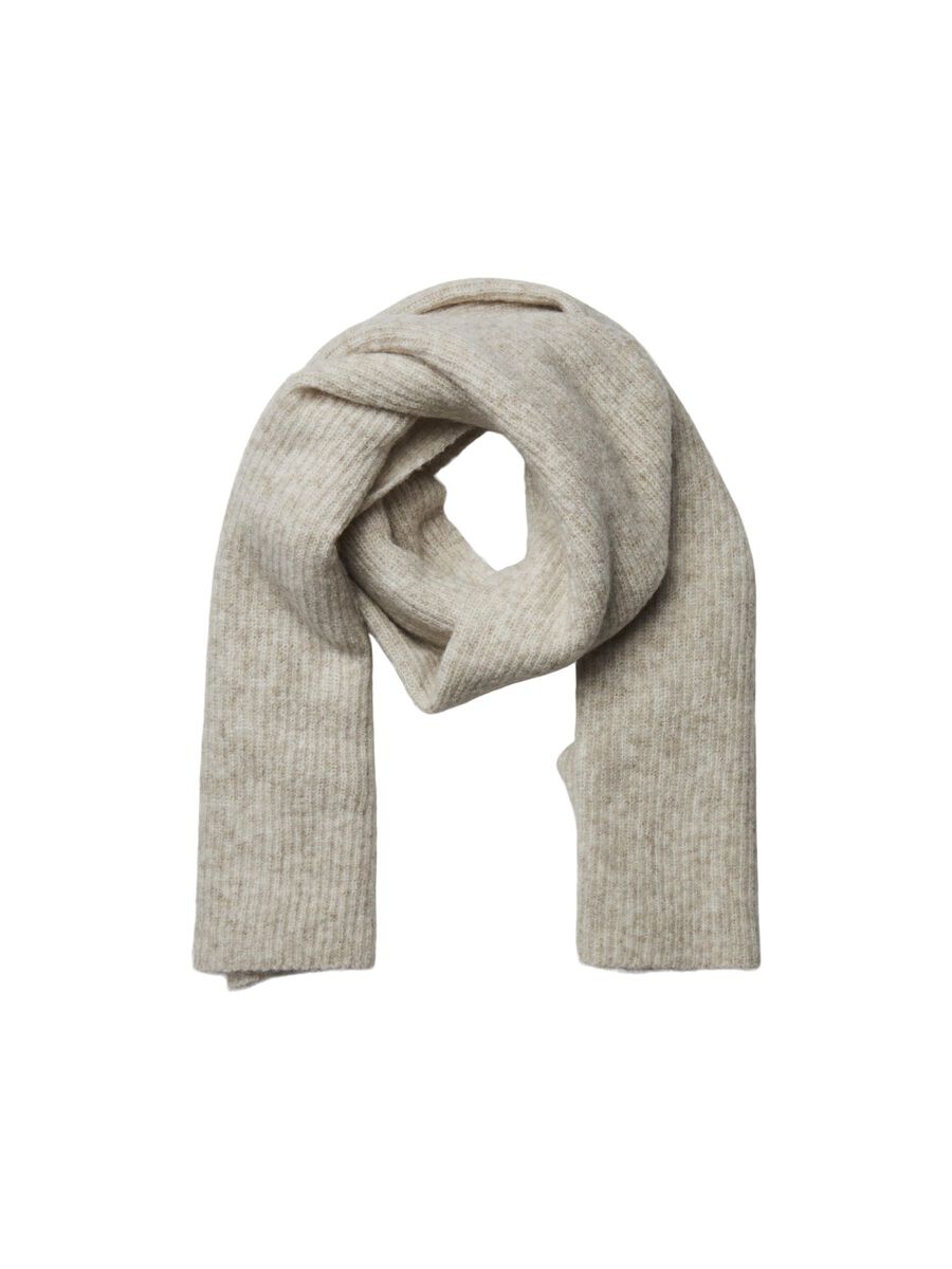 Carousel image - PCNOELLA SCARF, Whitecap Gray | 1