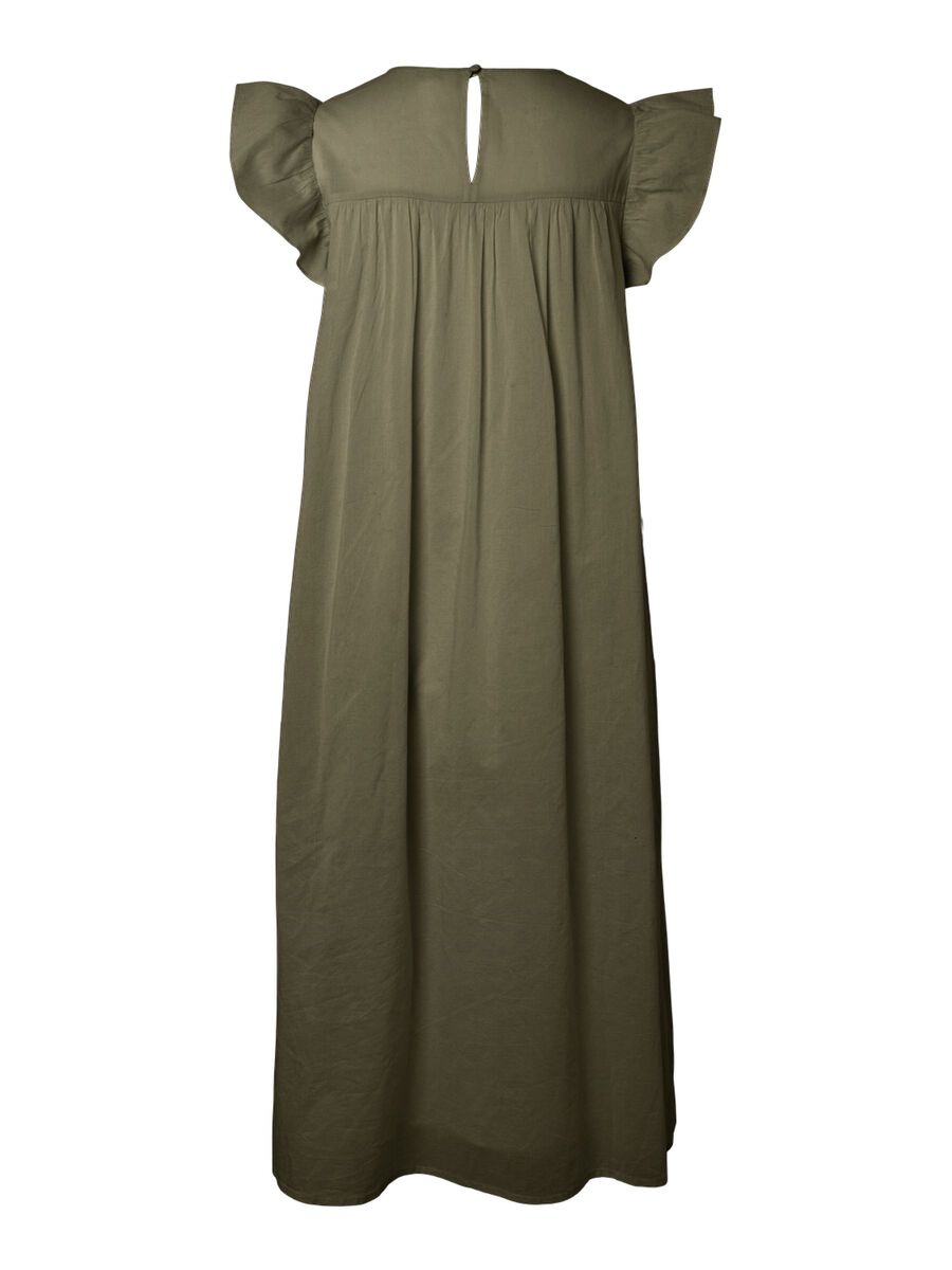 Carousel image - PCASTRID MIDI DRESS, Burnt Olive | 6