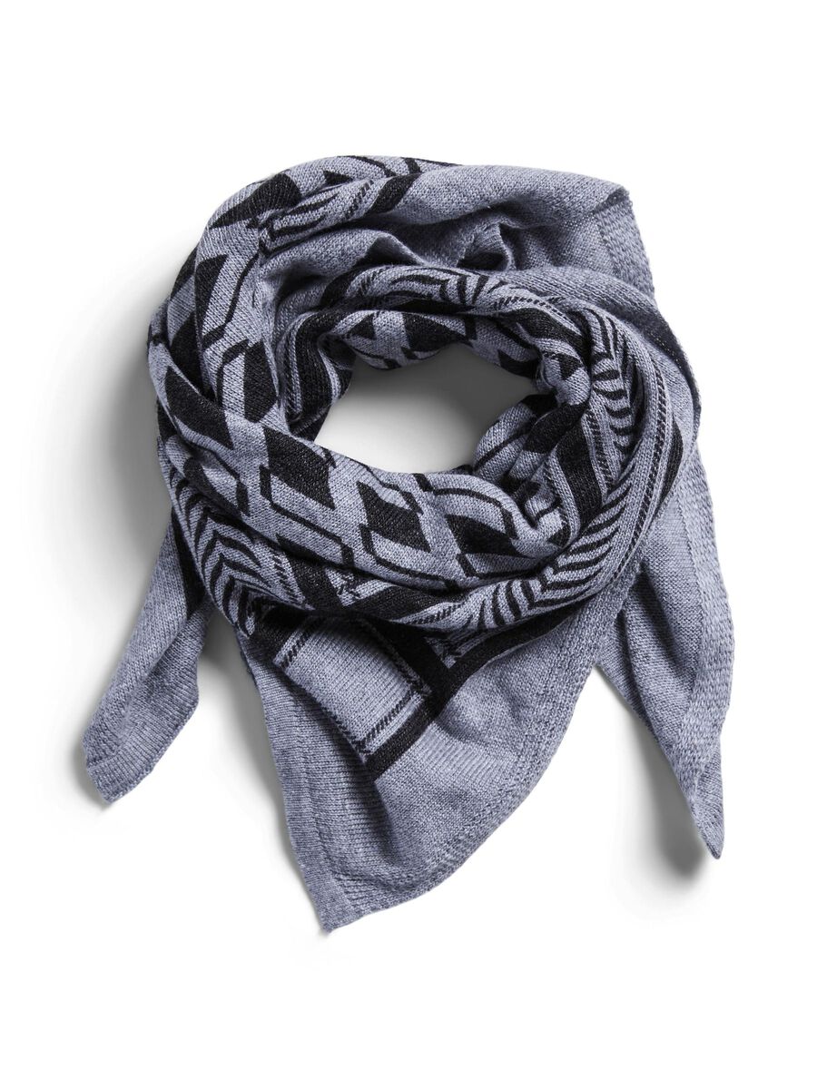 Pieces PCNOVIS SCARF, Light Grey Melange, highres - 17152633_LightGreyMelange_001.jpg