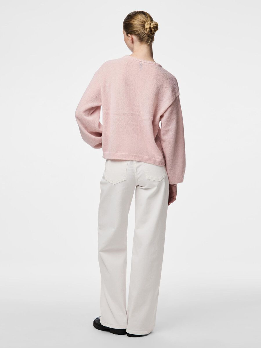 Pieces PCIDA KNITTED CARDIGAN, Roseate Spoonbill, highres - 17157589_RoseateSpoonbill_004.jpg