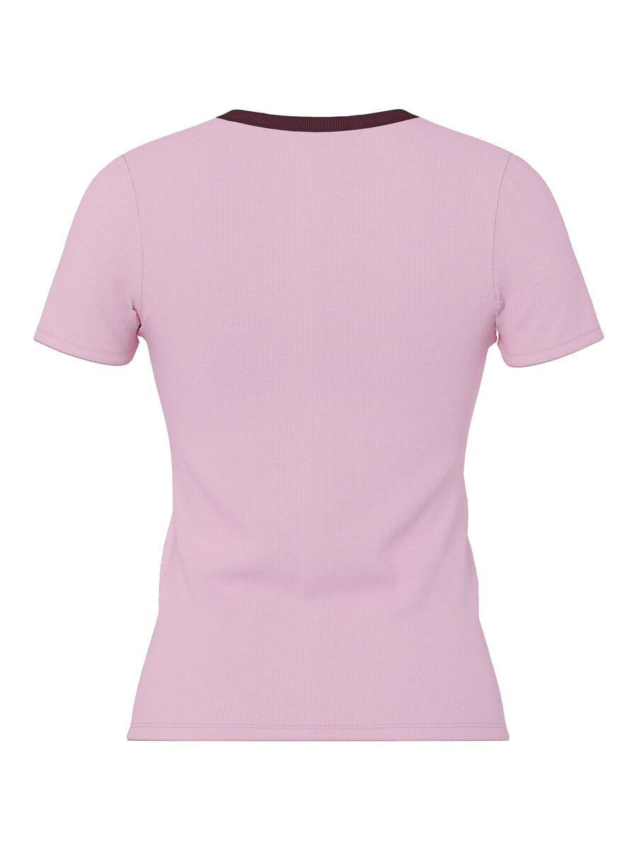 Product carousel image - PCMAY RIBBED T-SHIRT, Roseate Spoonbill | 2