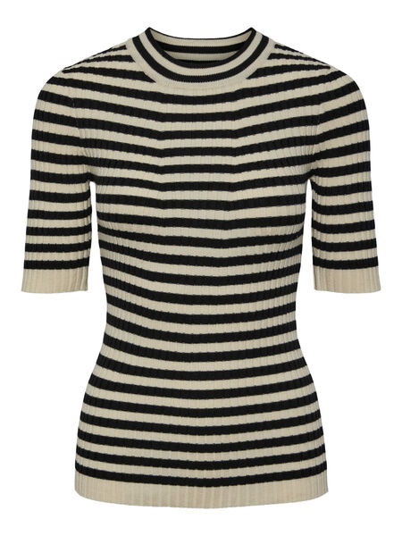 Pieces PCCRISTA KNITTED TOP, Black, highres - 17132558_Black_992694_001.jpg