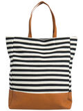 Pieces STRIPED SHOULDER BAG, Cognac, highres - 17081516_Cognac_002.jpg