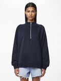 Pieces PCCHILLI HALF ZIP SWEATSHIRT, Sky Captain, highres - 17156304_SkyCaptain_003.jpg