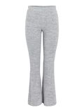 Pieces TAILLE MI-HAUTE PANTALON À PATTES D’EPH, Light Grey Melange, highres - 17111151_LightGreyMelange_001.jpg