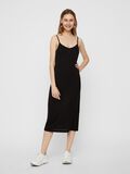 Pieces V-SHAPE SLIP DRESS, Black, highres - 17092359_Black_003.jpg