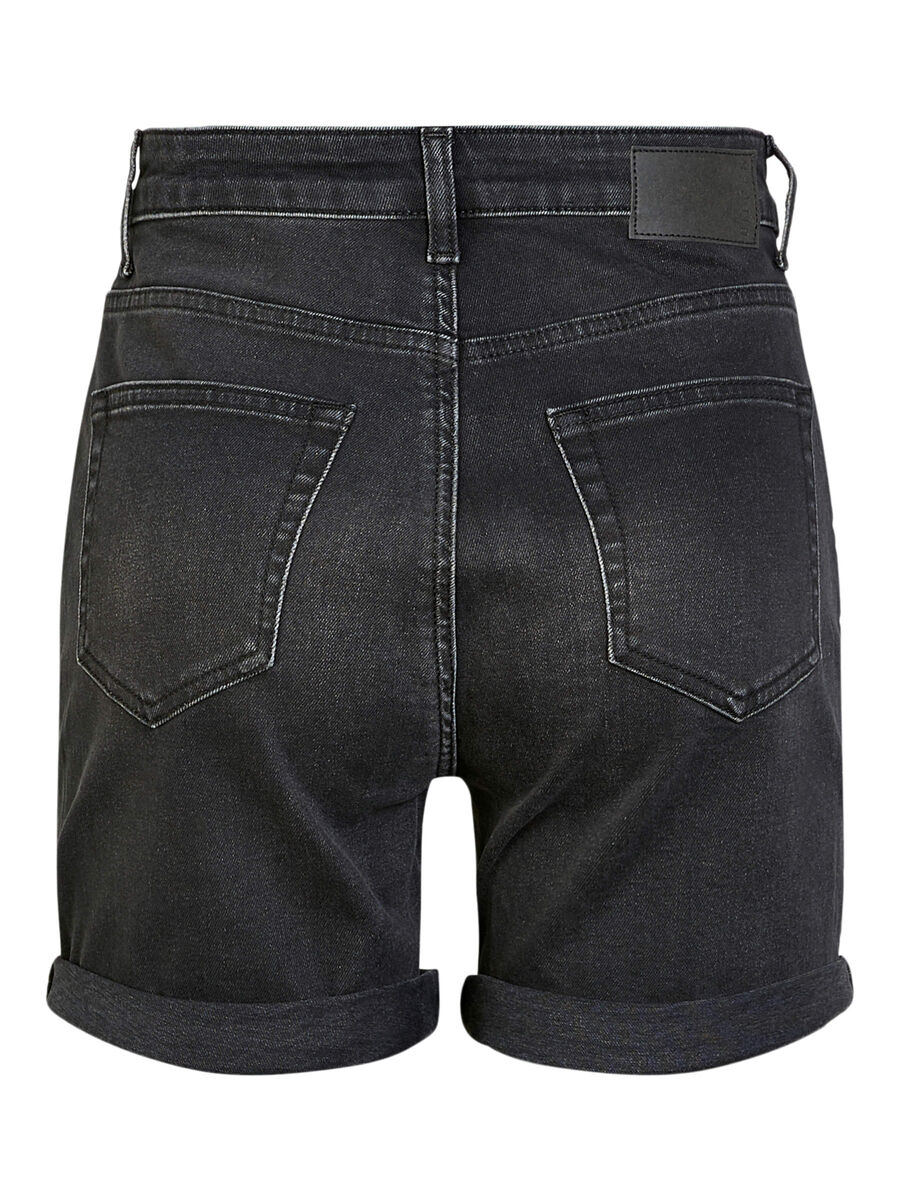 Pieces PCLEAH HW SHORT, Black, highres - 17101584_Black_002.jpg