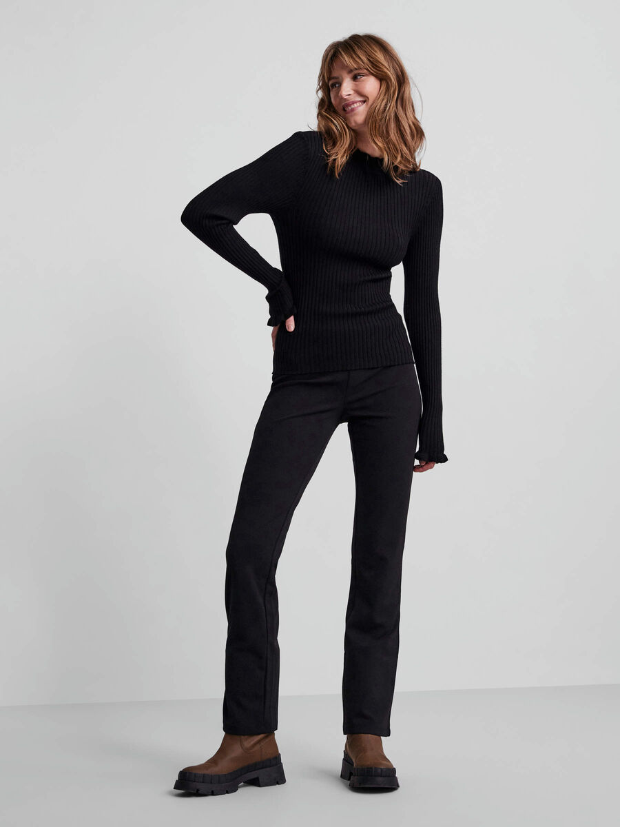 Carousel image - TOP Z DZIANINY, Black | 3