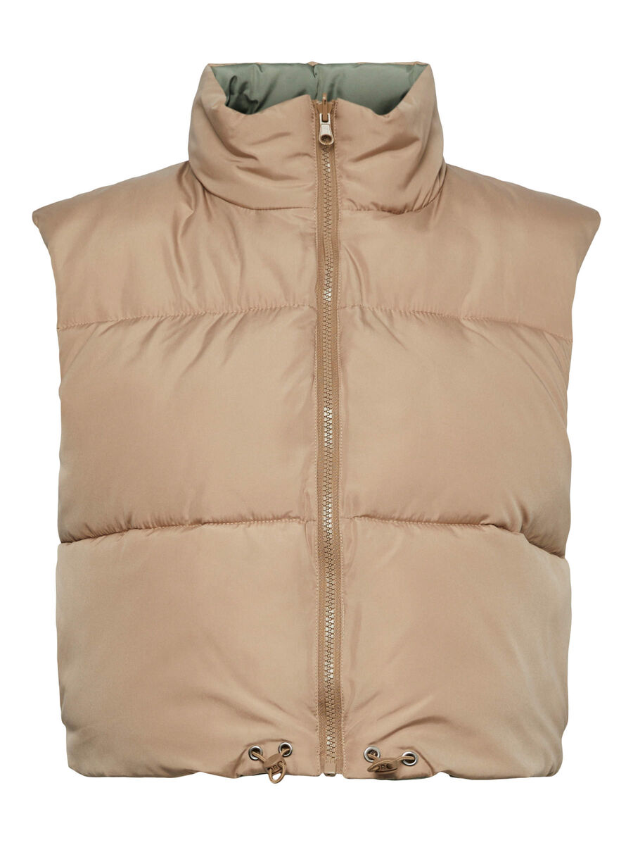 Pieces PCNADIA GILET SANS MANCHES, Silver Mink, highres - 17128009_SilverMink_965460_001.jpg