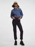 Pieces PCDELLY HW STRAIGHT FIT-JEANS, Black, highres - 17123707_Black_005.jpg