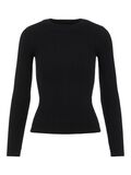 Pieces PCCRISTA STRICKPULLOVER, Black, highres - 17115047_Black_001.jpg