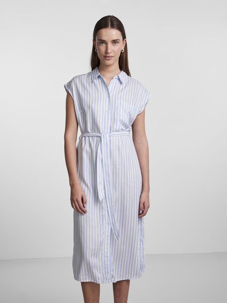 Pieces PCKORAH SHIRT DRESS, Airy Blue, highres - 17137992_AiryBlue_1032470_003.jpg