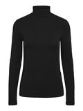 Pieces COL ROULÉ TOP EN MAILLE, Black, highres - 17108494_Black_001.jpg