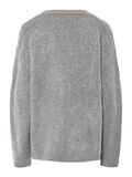 Product image thumbnail - PCPAM KNITTED CARDIGAN, Medium Grey Melange | 7