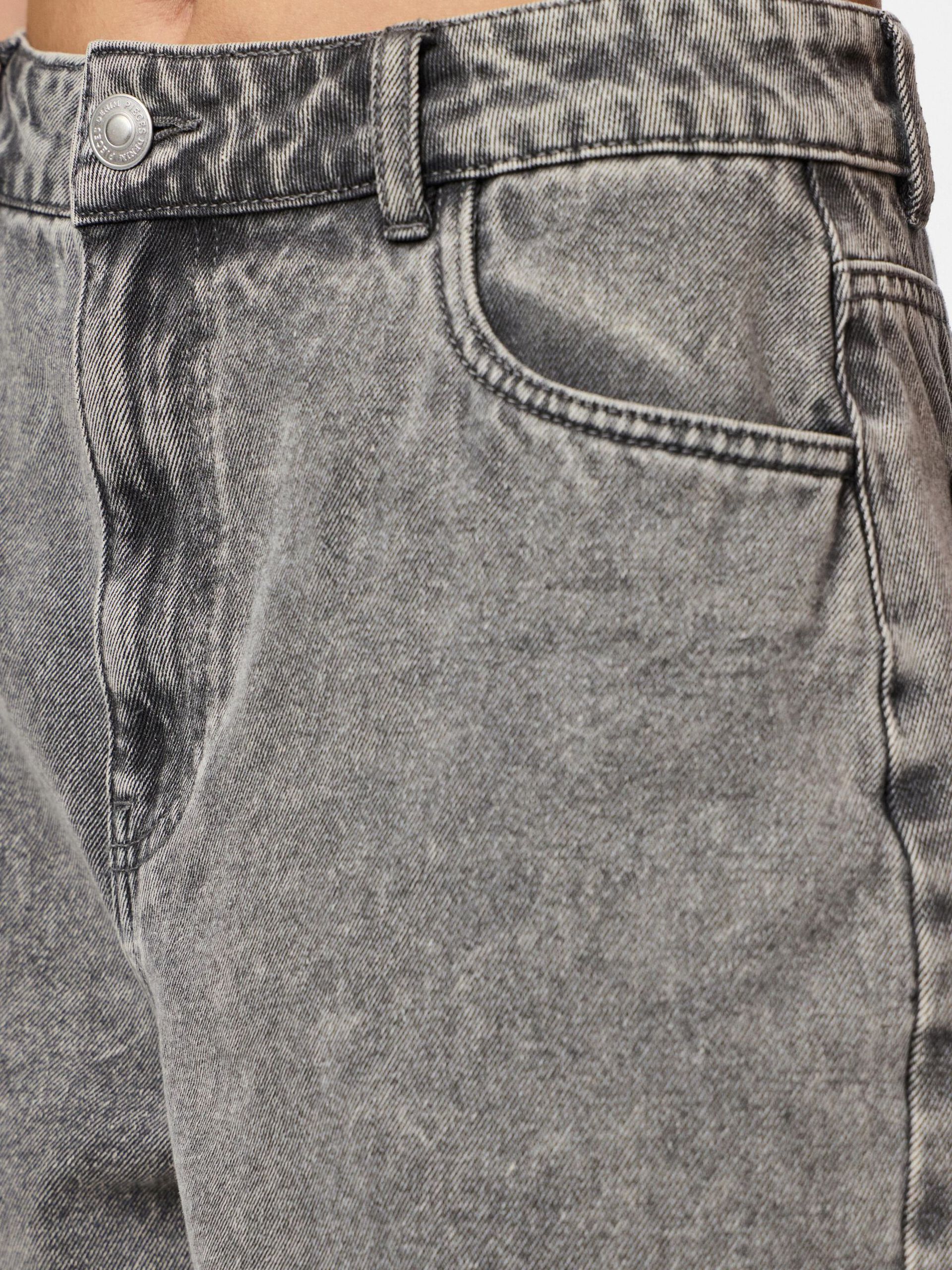 Carousel image - PCABBI MW JEANSSHORTS, Light Grey Denim | 4