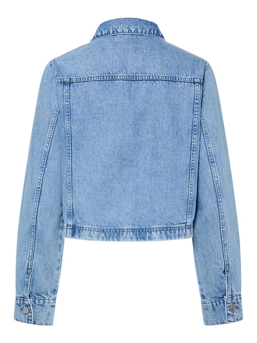 Pieces PCSKY JEANSJACKA, Light Blue Denim, highres - 17155884_LightBlueDenim_002.jpg