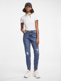 Pieces PCKESIA HW MOM-JEANS, Medium Blue Denim, highres - 17105515_MediumBlueDenim_005.jpg