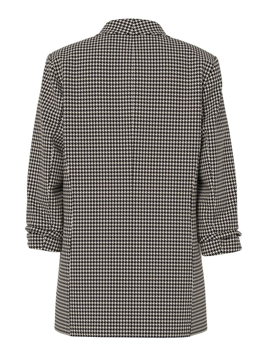 Product carousel image - PCBOSELLA 3/4-ARM PRINT BLAZER, White Pepper | 6