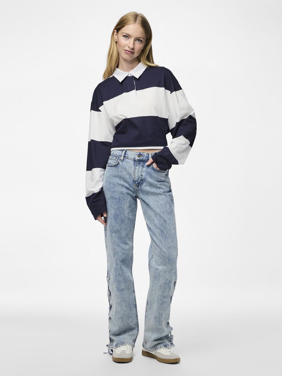 Pieces PCFENDA TMH JEAN DROIT, Light Blue Denim, highres - 17157752_LightBlueDenim_005.jpg