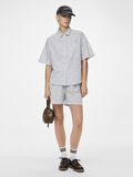 Pieces PCEMMA 2/4 SHORT SLEEVED SHIRT, Poseidon, highres - 17152065_Poseidon_1137402_007.jpg