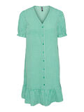 Pieces MANCHES BOUFFANTES MINI-ROBE, Simply Green, highres - 17115745_SimplyGreen_965248_001.jpg
