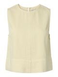 Product image thumbnail - PCSKY DENIM VEST, French Vanilla | 5