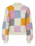 Pieces PCNAMIE STRICKPULLOVER, Egret, highres - 17151160_Egret_1127140_001.jpg