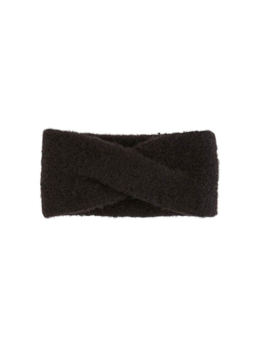 Pieces TWIST-FRONT HEADBAND, Black, highres - 17097219_Black_001.jpg