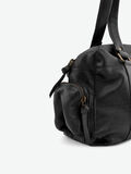 Pieces SMALL LEATHER BAG, Black, highres - 17055351_Black_006.jpg