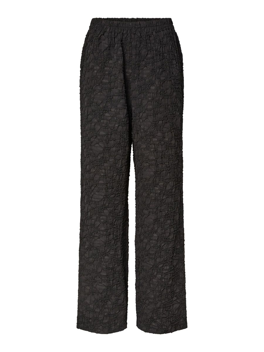 Carousel image - PCMOLLY HW WIDE-LEG BROEK, Black | 6