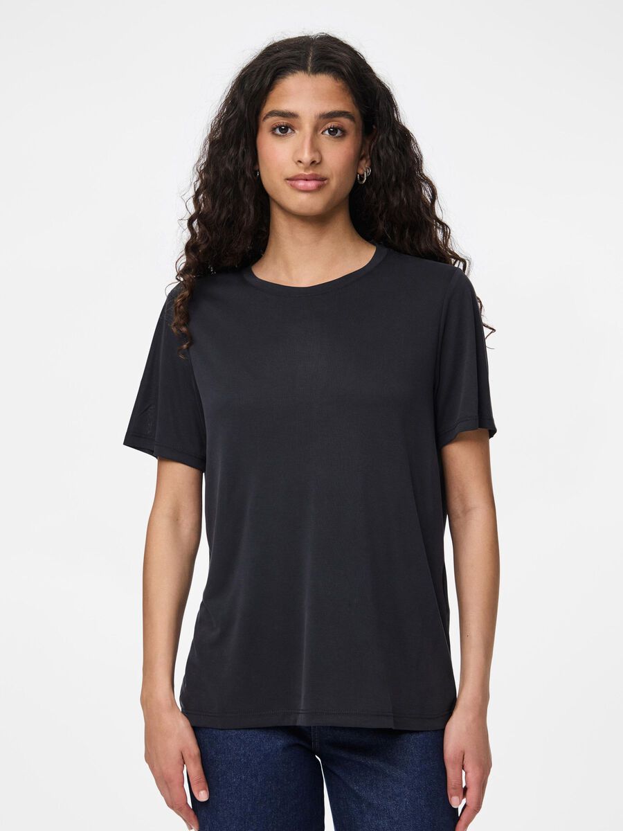 Pieces T-SHIRT, Black, highres - 17148789_Black_003.jpg