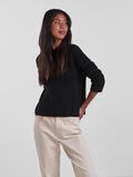 Pieces GERIPPTES PULLOVER, Black, highres - 17098262_Black_003.jpg