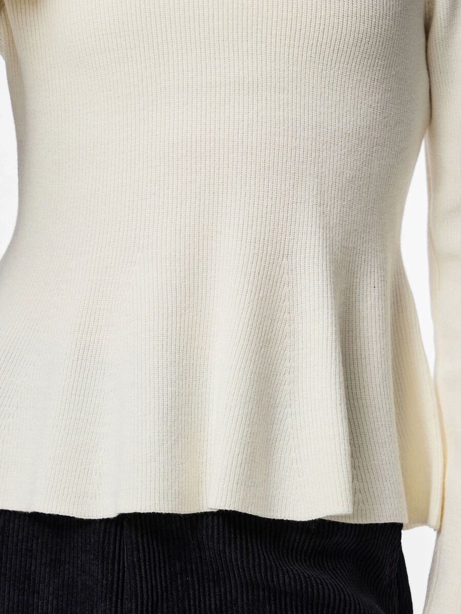 Carousel image - PCJAN  KNITTED JUMPER, Cloud Dancer | 4